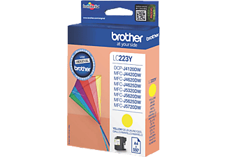 BROTHER LC223Y - Tintenpatrone (Gelb)