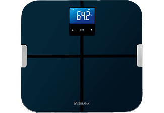 MEDISANA BS 440 CONNECT - Personenwaage (Schwarz)