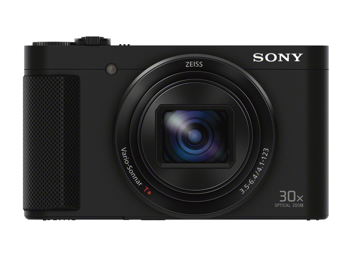 SONY Cyber-shot DSC-HX90 Xtra WLAN Fine, opt. TFT-LCD, Digitalkamera NFC , Zoom, Zeiss 30x Schwarz