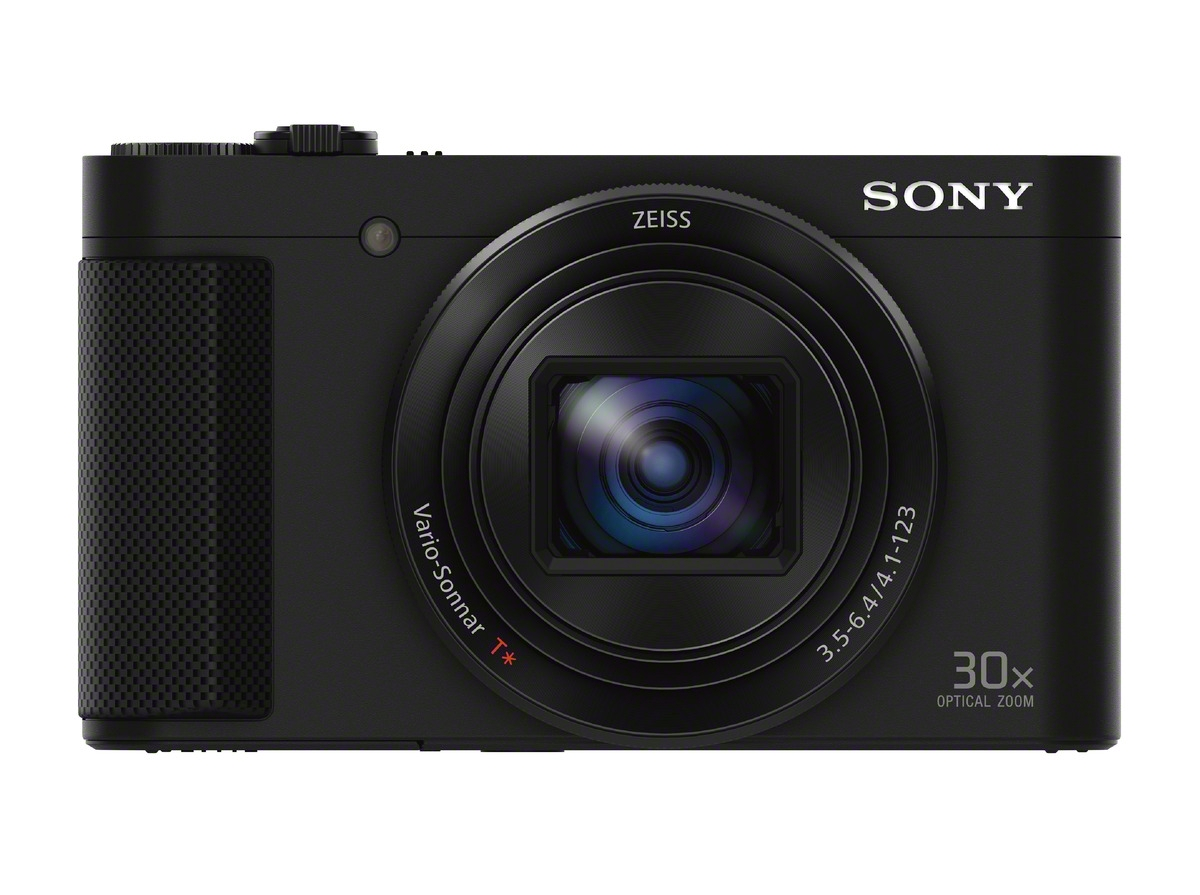 SONY Cyber-shot DSC-HX90 Zeiss NFC Digitalkamera Schwarz, 30x opt. Zoom, TFT-LCD, Xtra Fine, WLAN