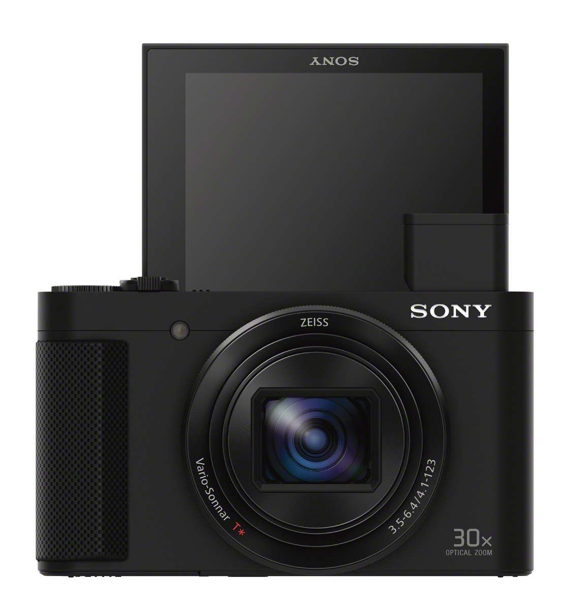 SONY Cyber-shot DSC-HX90 Zeiss NFC Digitalkamera Schwarz, 30x opt. Zoom, TFT-LCD, Xtra Fine, WLAN