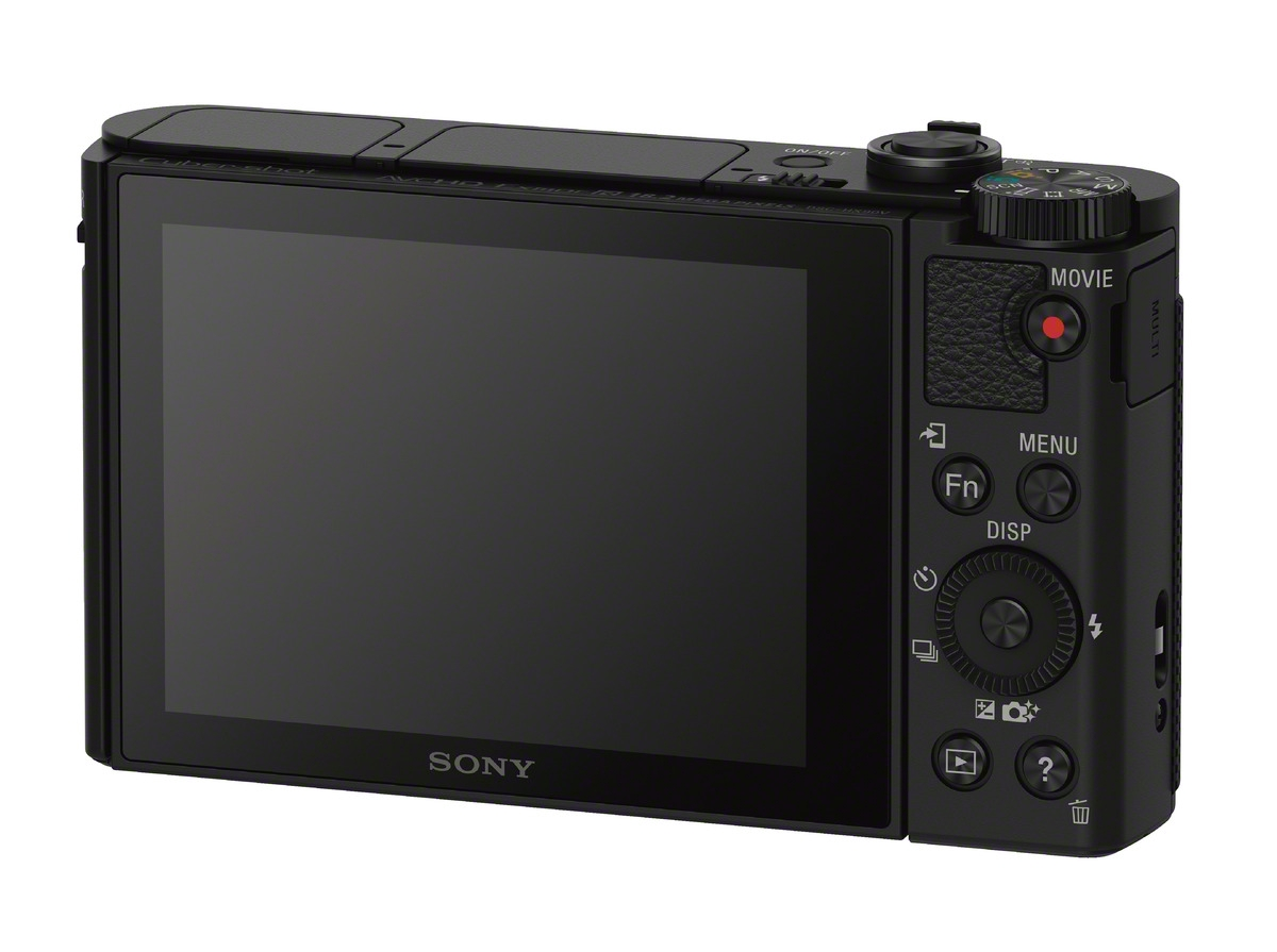 SONY Cyber-shot DSC-HX90 Xtra WLAN Fine, opt. TFT-LCD, Digitalkamera NFC , Zoom, Zeiss 30x Schwarz