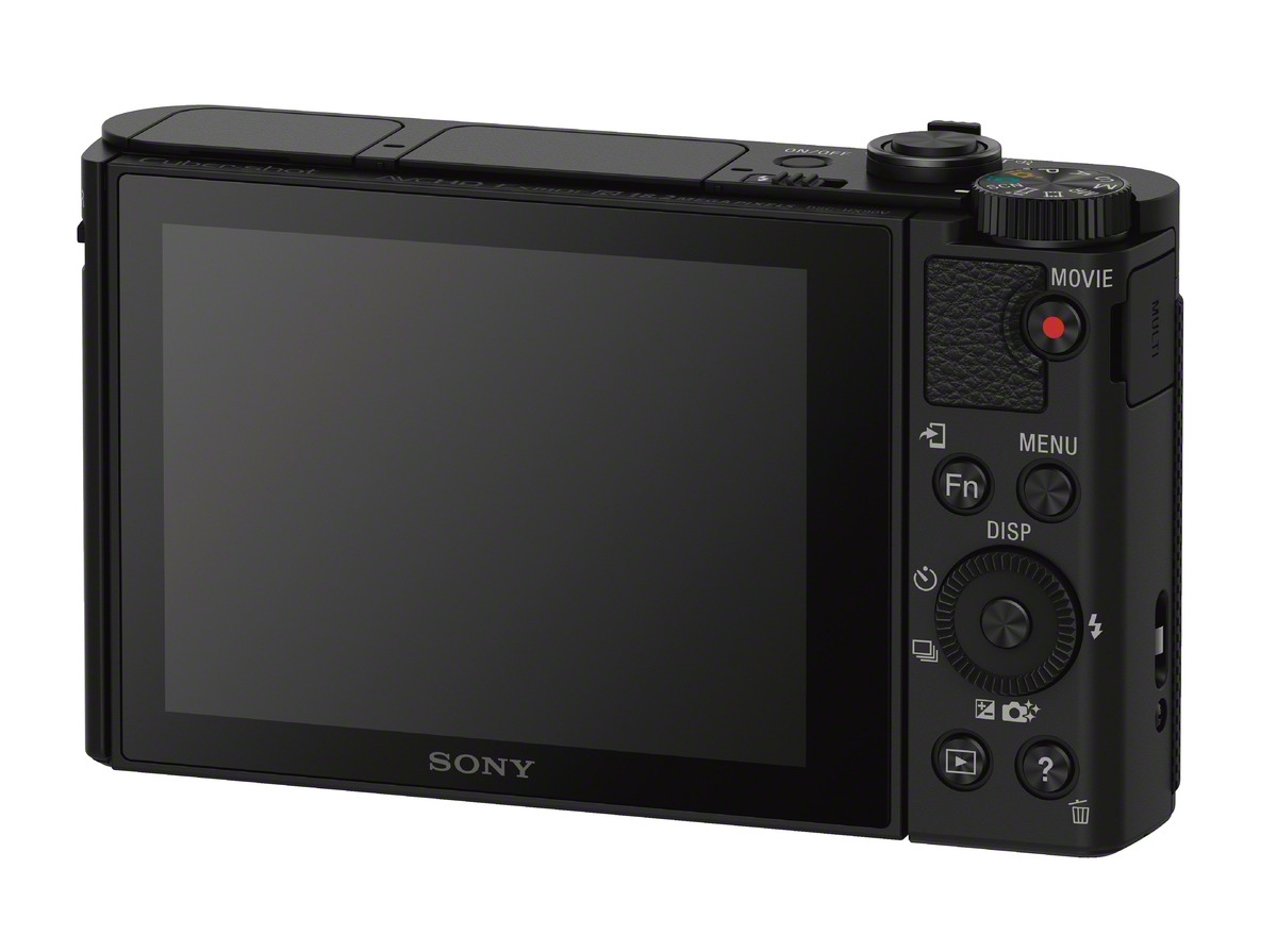 SONY Cyber-shot DSC-HX90 Zeiss NFC Digitalkamera Schwarz, 30x opt. Zoom, TFT-LCD, Xtra Fine, WLAN