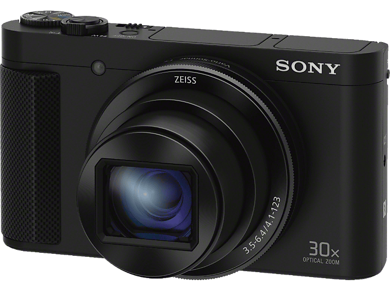 SONY Cyber-shot WLAN DSC-HX90 NFC Zoom, opt. Schwarz, , TFT-LCD, Zeiss 30x Fine, Digitalkamera Xtra