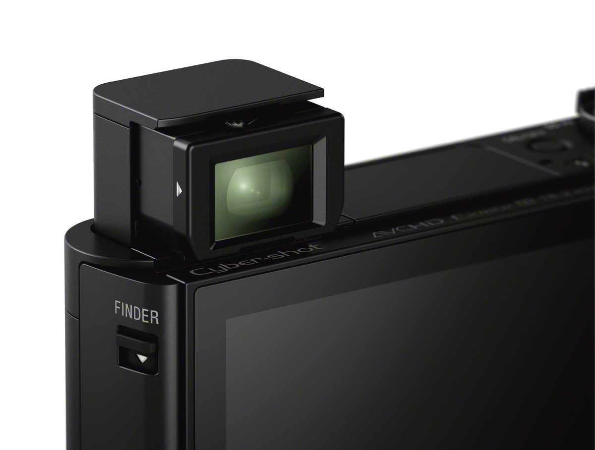 SONY Cyber-shot DSC-HX90 WLAN opt. Schwarz, Digitalkamera NFC 30x , Zoom, TFT-LCD, Fine, Zeiss Xtra