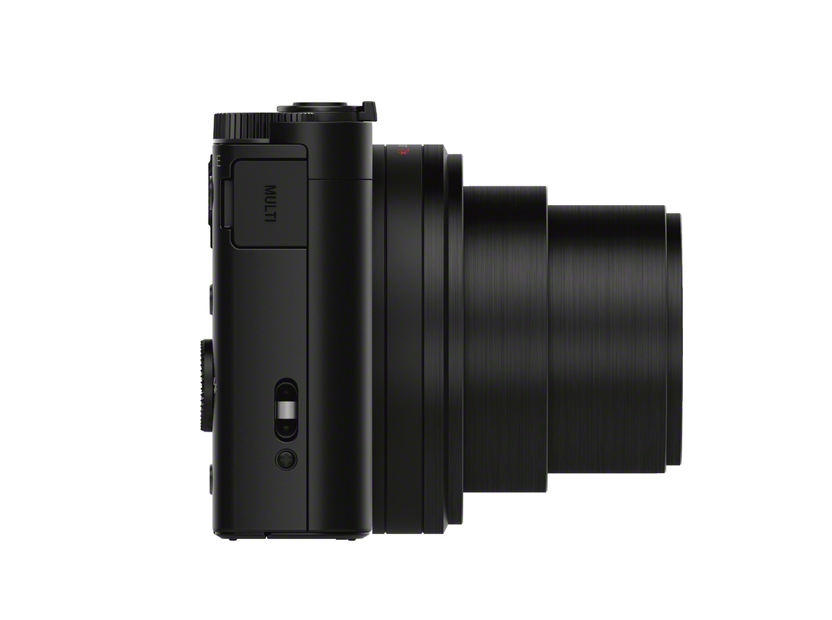 SONY Cyber-shot DSC-WX500 Zeiss NFC Digitalkamera Schwarz, 30x opt. Zoom, TFT-LCD, Xtra Fine, WLAN
