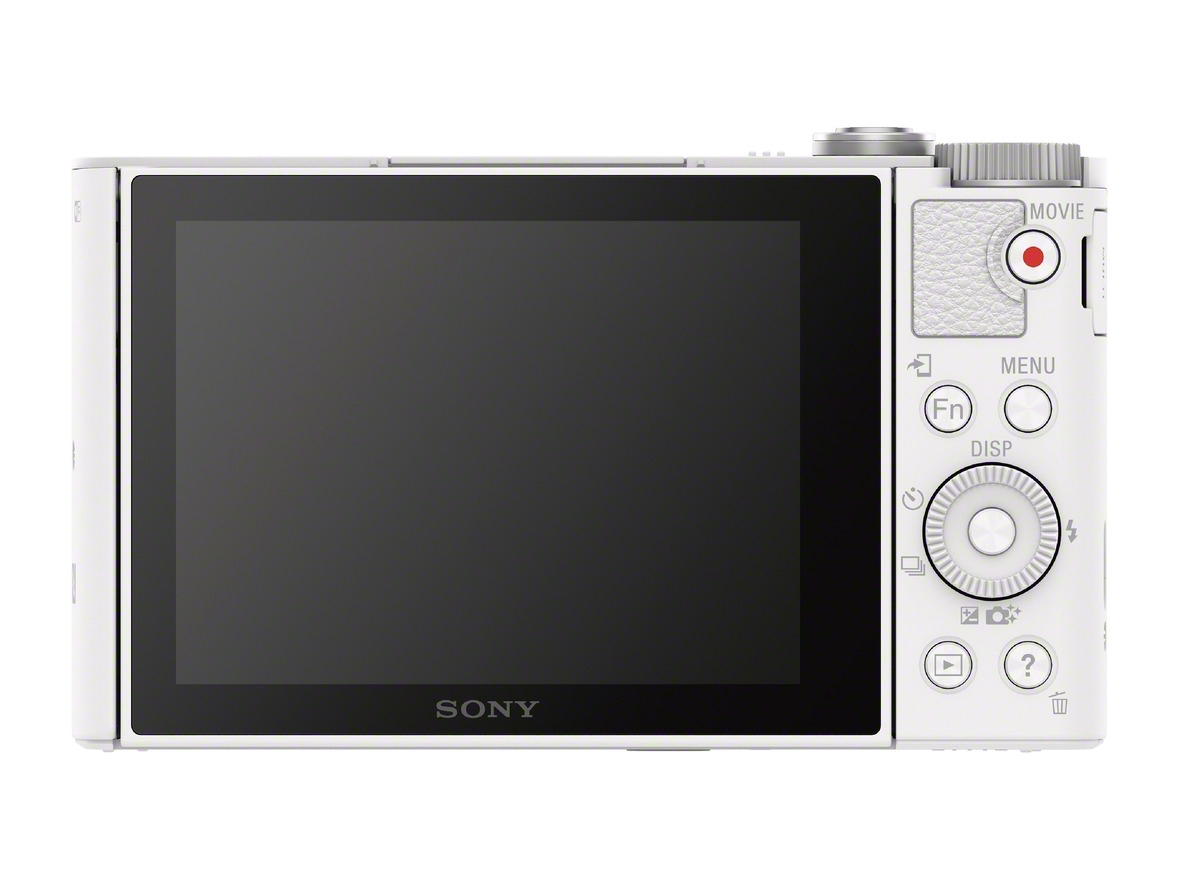 SONY Cyber-shot DSC-WX500 Zeiss NFC Digitalkamera Weiß, 30x opt. Zoom, TFT-LCD, Xtra Fine, WLAN