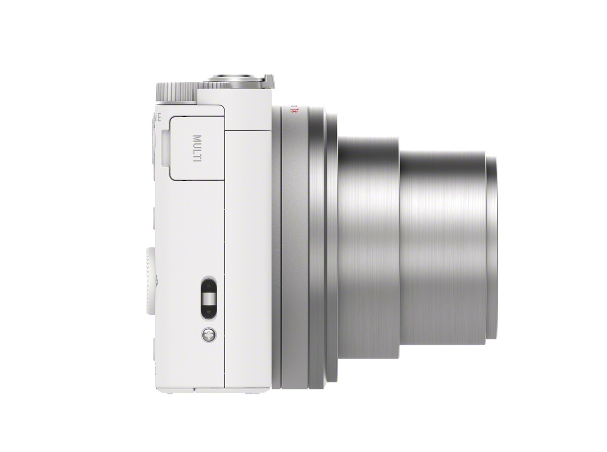 SONY Cyber-shot DSC-WX500 Zeiss NFC Digitalkamera Weiß, 30x opt. Zoom, TFT-LCD, Xtra Fine, WLAN