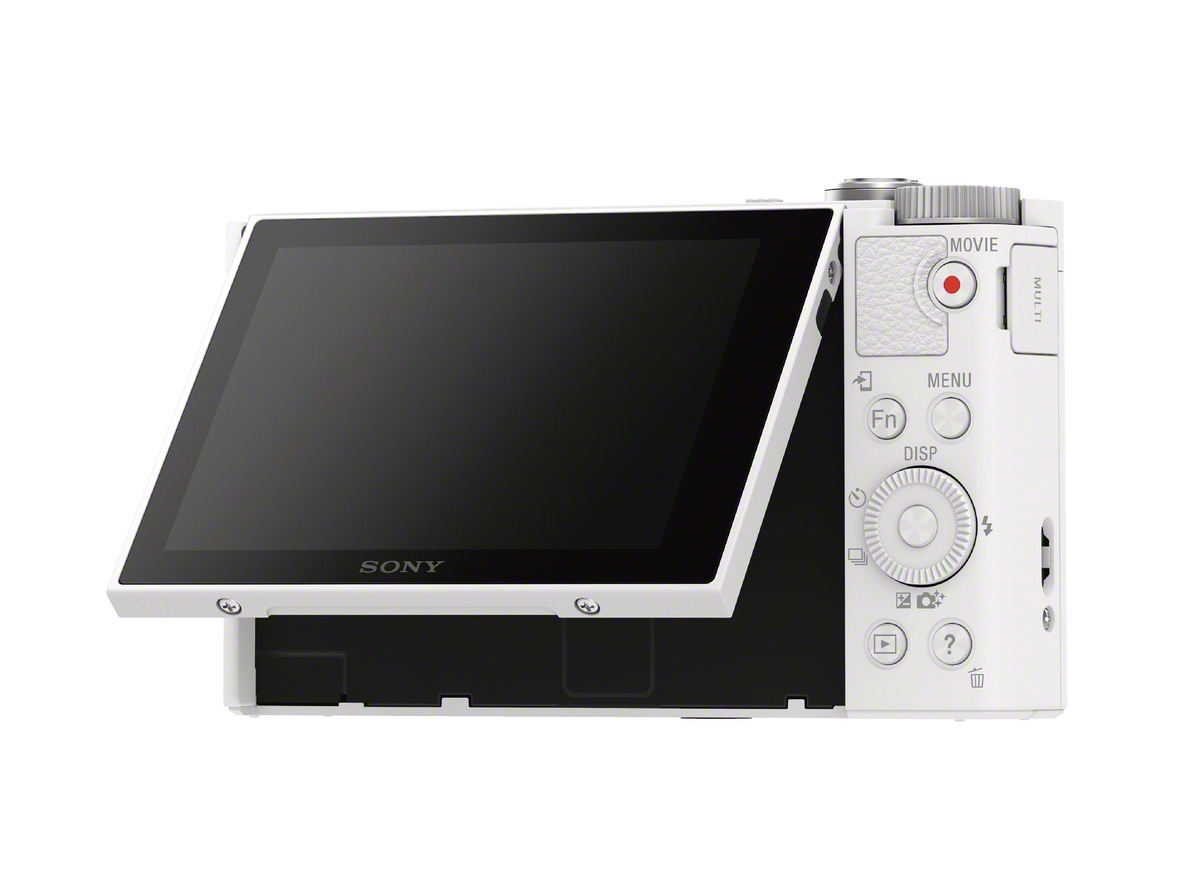 SONY Cyber-shot DSC-WX500 Zeiss NFC Digitalkamera Weiß, 30x opt. Zoom, TFT-LCD, Xtra Fine, WLAN
