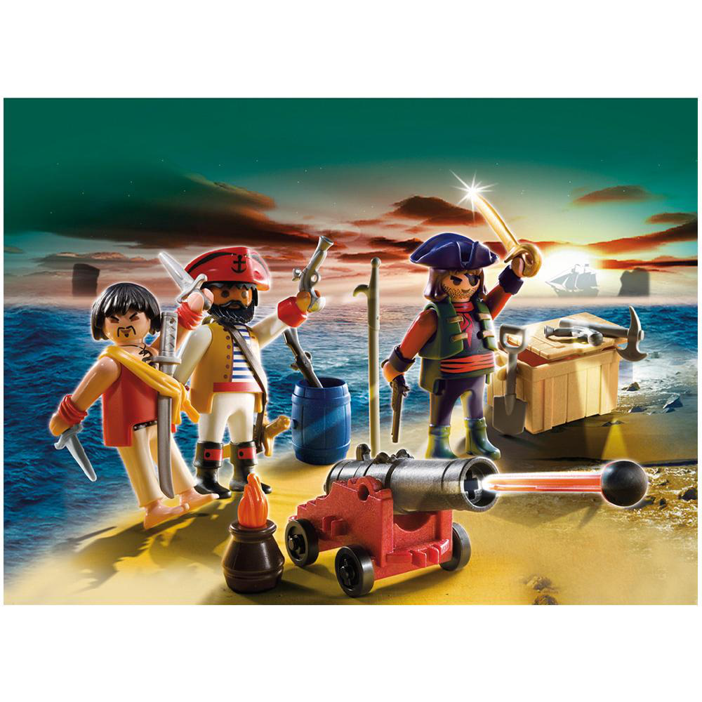 PLAYMOBIL Korsan Gemi Komutanı ve Silahlar