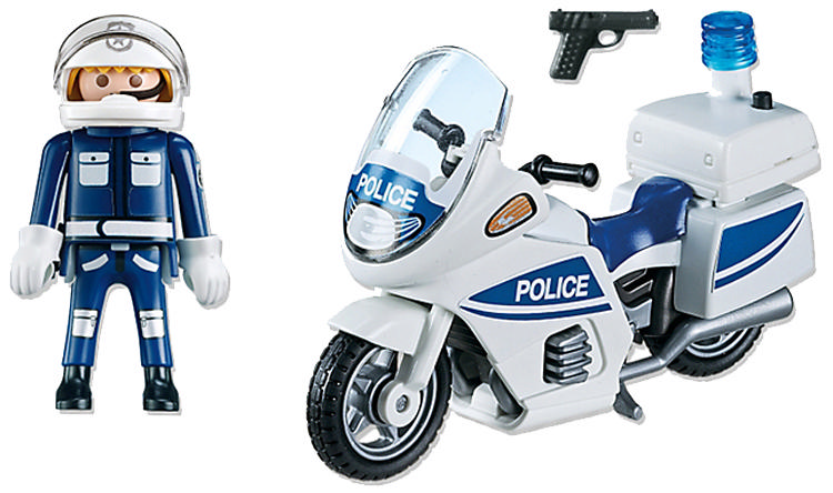 PLAYMOBIL Polis Motorsikleti