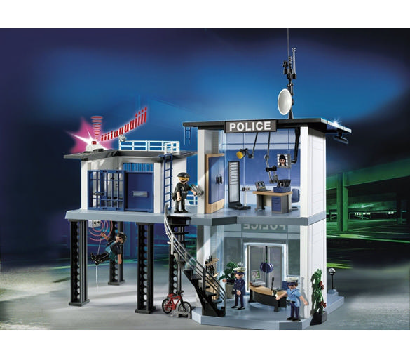 PLAYMOBIL Alarm Sistemi İle Polis Merkezi