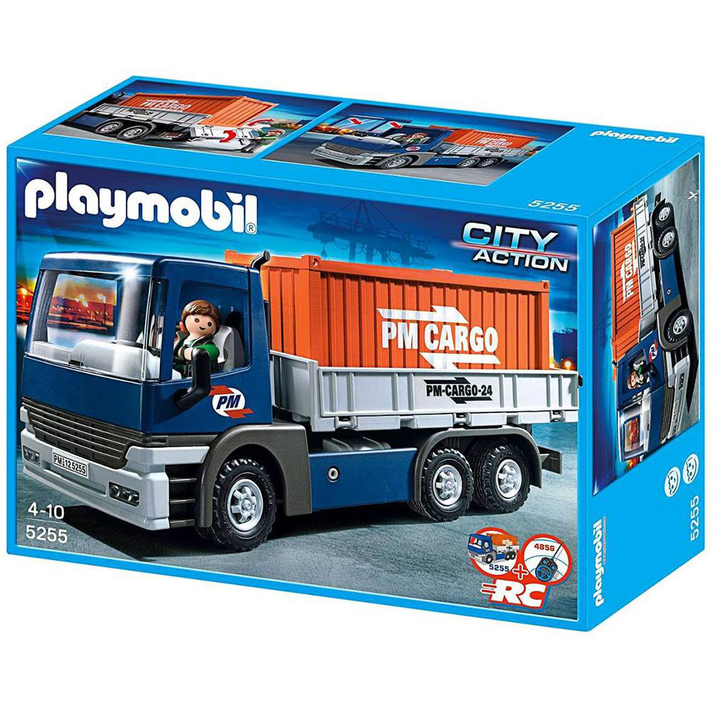 PLAYMOBIL Konteyner İle Kargo Kamyonu