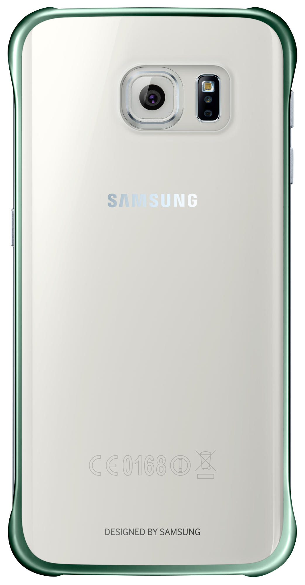 SAMSUNG EF-QG925BGEGWW ClearCover - Smartphonetasche (Passend für Modell: Samsung Galaxy S6 edge)