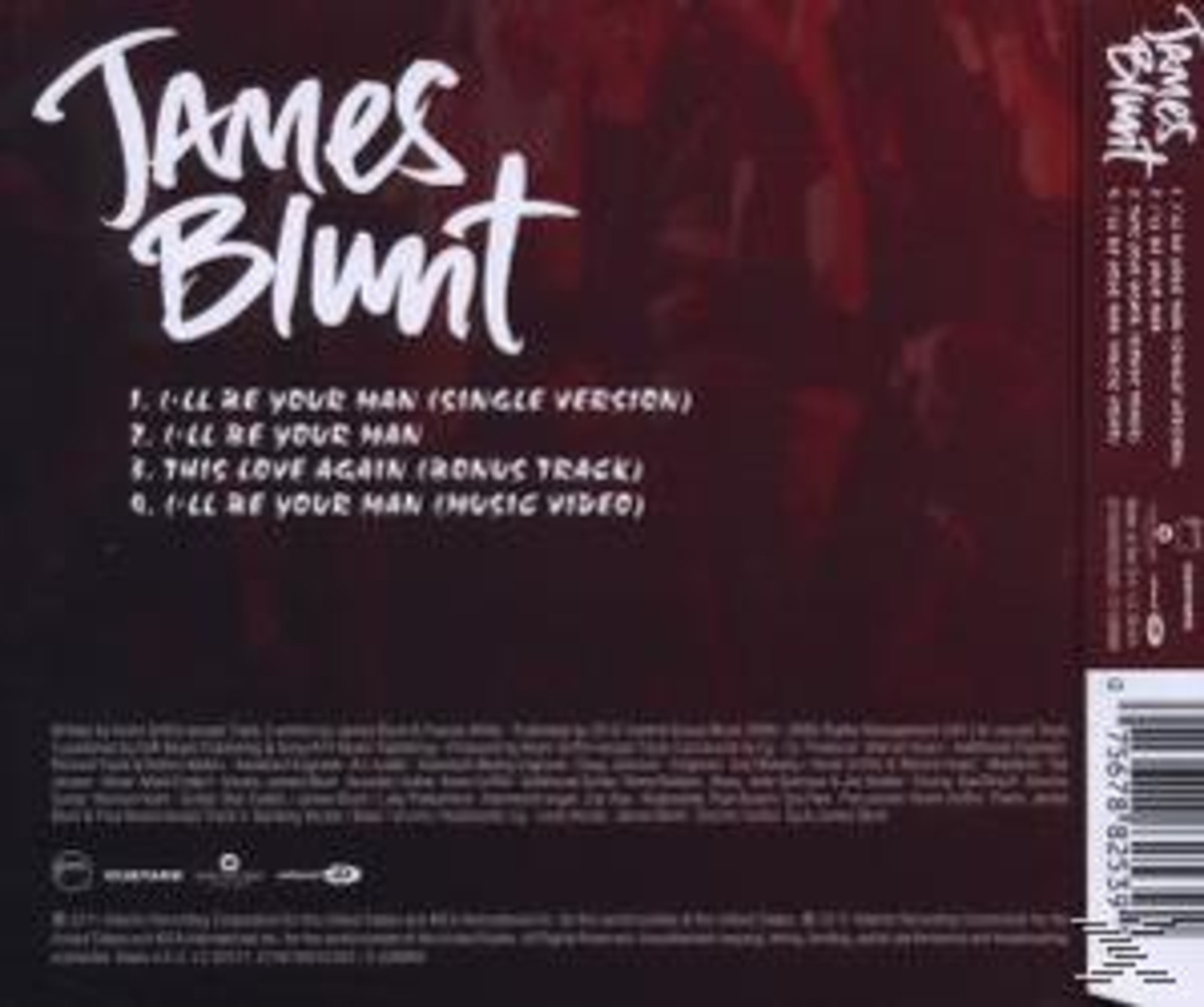 James Blunt I'll Be Your Man (CD) eBay