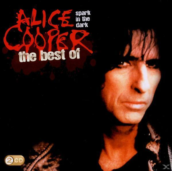 Albumcover: 'Alice Cooper - The Best Of'. Alice Cooper ist auf dem Cover, der Hintergrund ist dunkelrot.