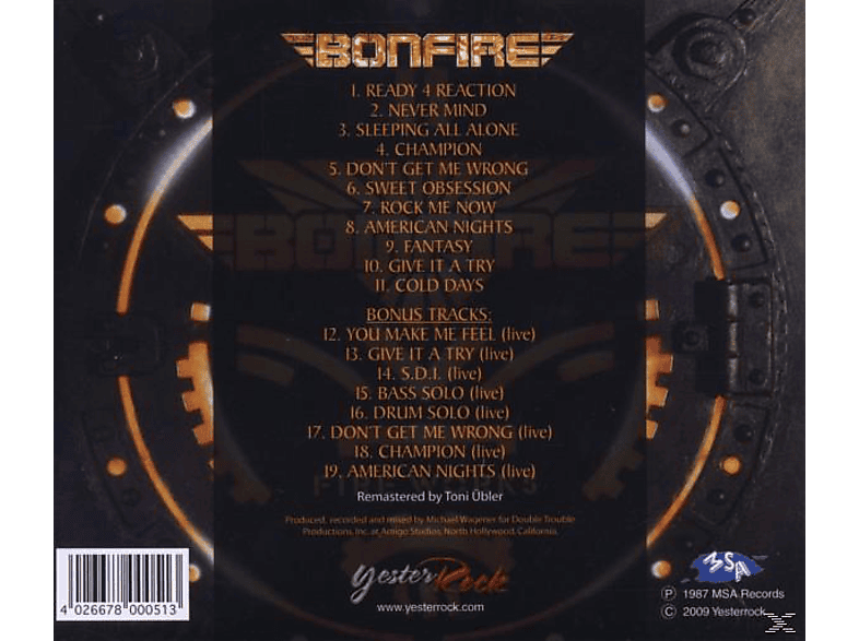 Thumbnail - Bonfire - Fireworks (CD)