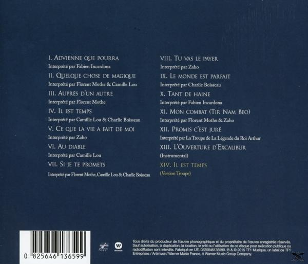 VARIOUS - La Legende Du Roi Arthur  - (CD)