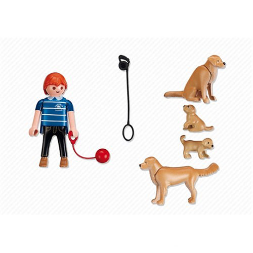 PLAYMOBIL Golden Köpeği ve Yavrusu