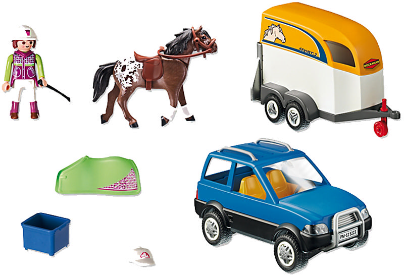 PLAYMOBIL Suv ile At Karavanı