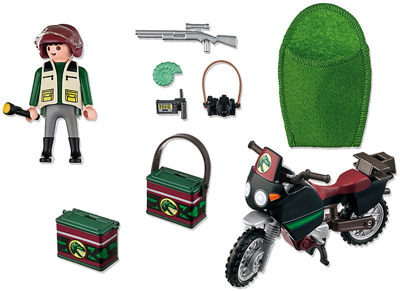 PLAYMOBIL Motorsiklet ile Keşif