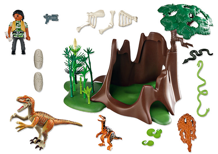 PLAYMOBIL Deinonychus Ve Velociraptors Dinozor