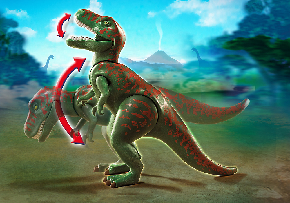 PLAYMOBIL Yanardağ ile Dinozor
