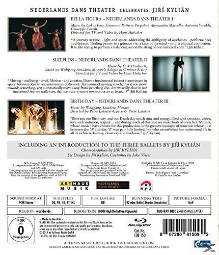 Various;Nederlands Dans Theater;Amsterdam Bach Soloists;I Musici;Staatskapelle Dresden - Bella Figura/Sleepless/Birth-Day  - (DVD)