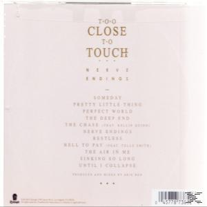 Albumcover mit Trackliste. Titel: "CLOSE T-O TOUCH", Künstler: T-O-O. Die Titelliste ist unten aufgeführt.