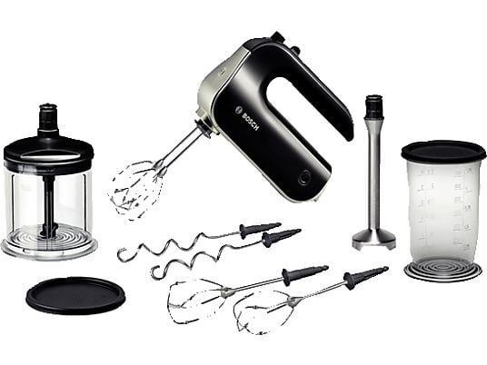 BOSCH MFQ 4885 DE HOME Professional Handmixer (Schwarz/ Chrome, 575 Watt)