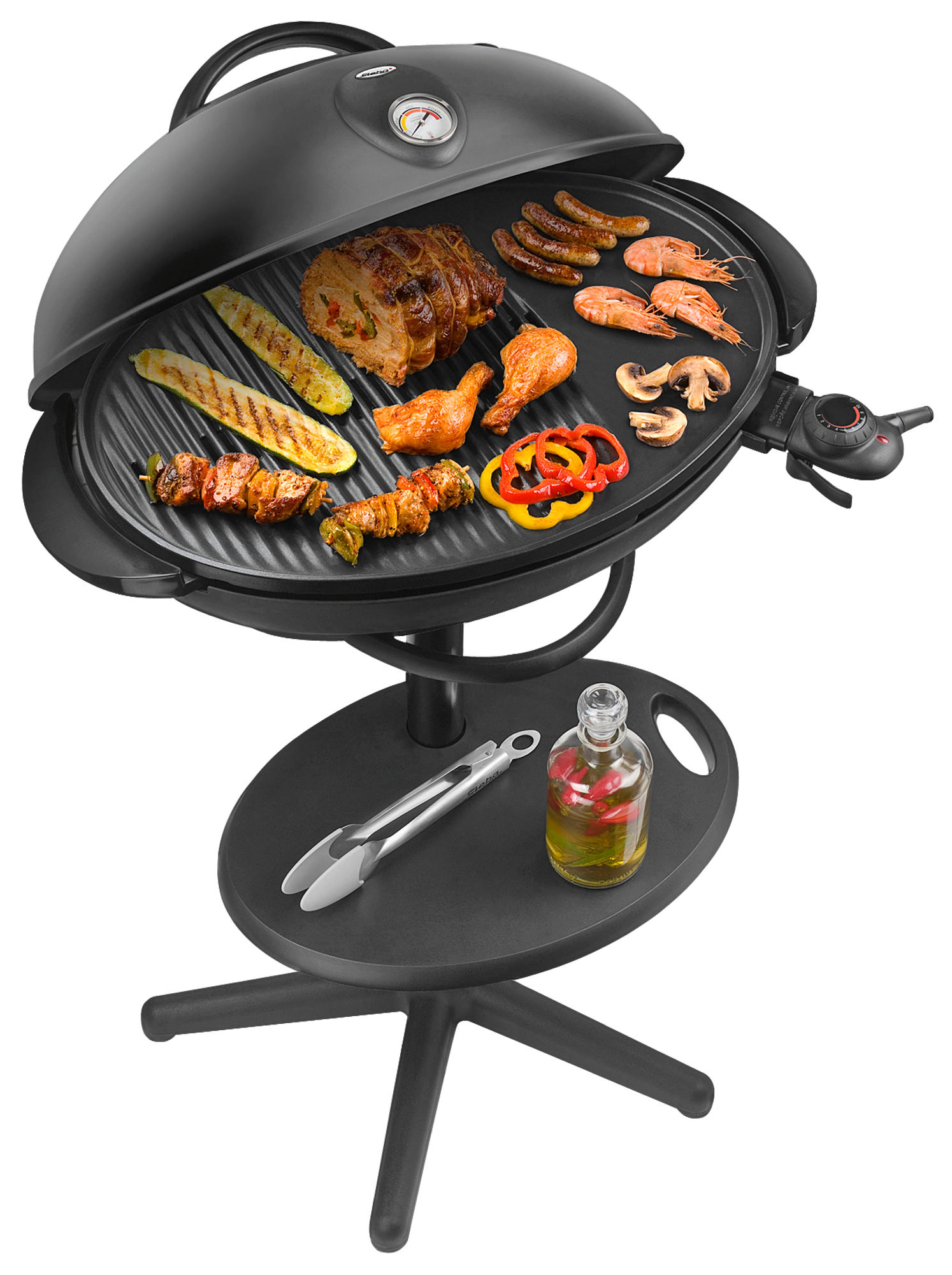 STEBA VG 350 Elektrogrill, Schwarz (2200 Watt)