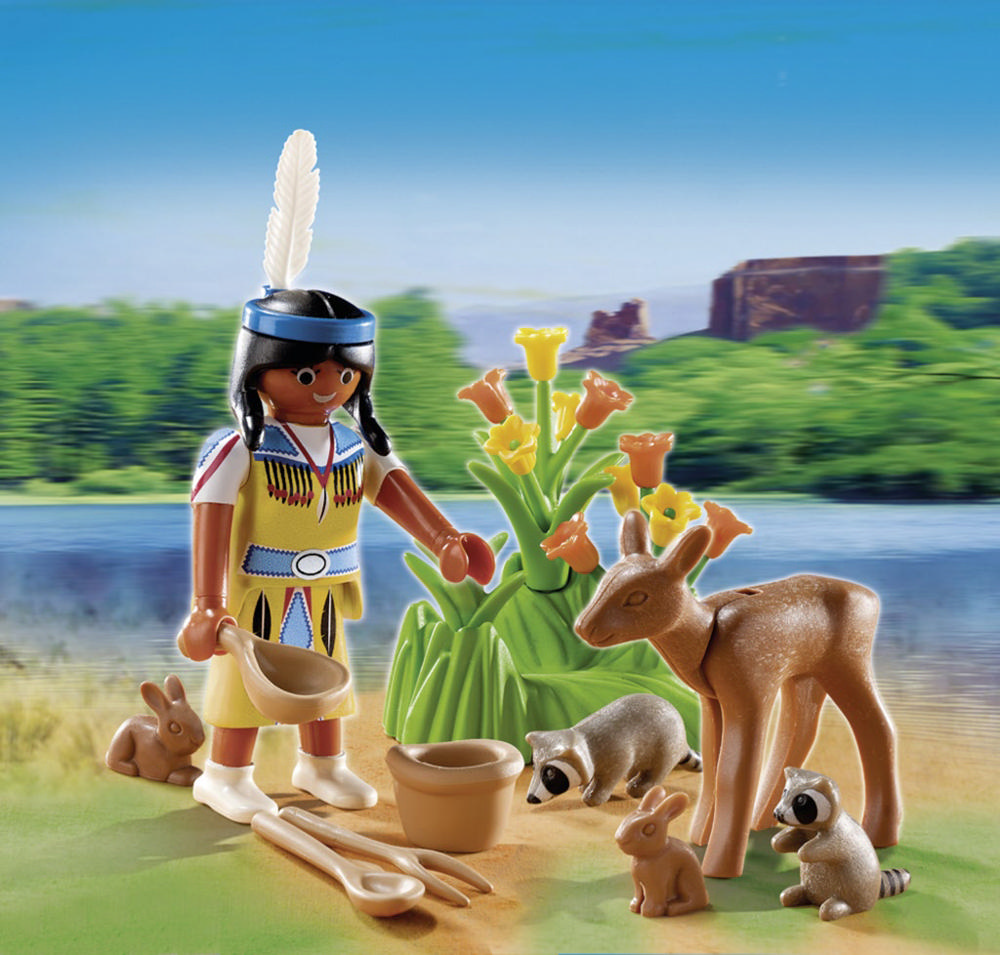 PLAYMOBIL Kızılderili ve Orman Hayvanları