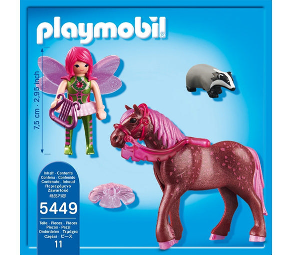 PLAYMOBIL Orman Perisi Ve Lir Çalgısı