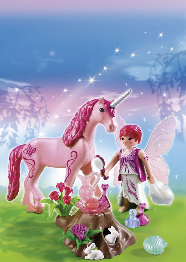 PLAYMOBIL Unicorn ve Gül Perisi