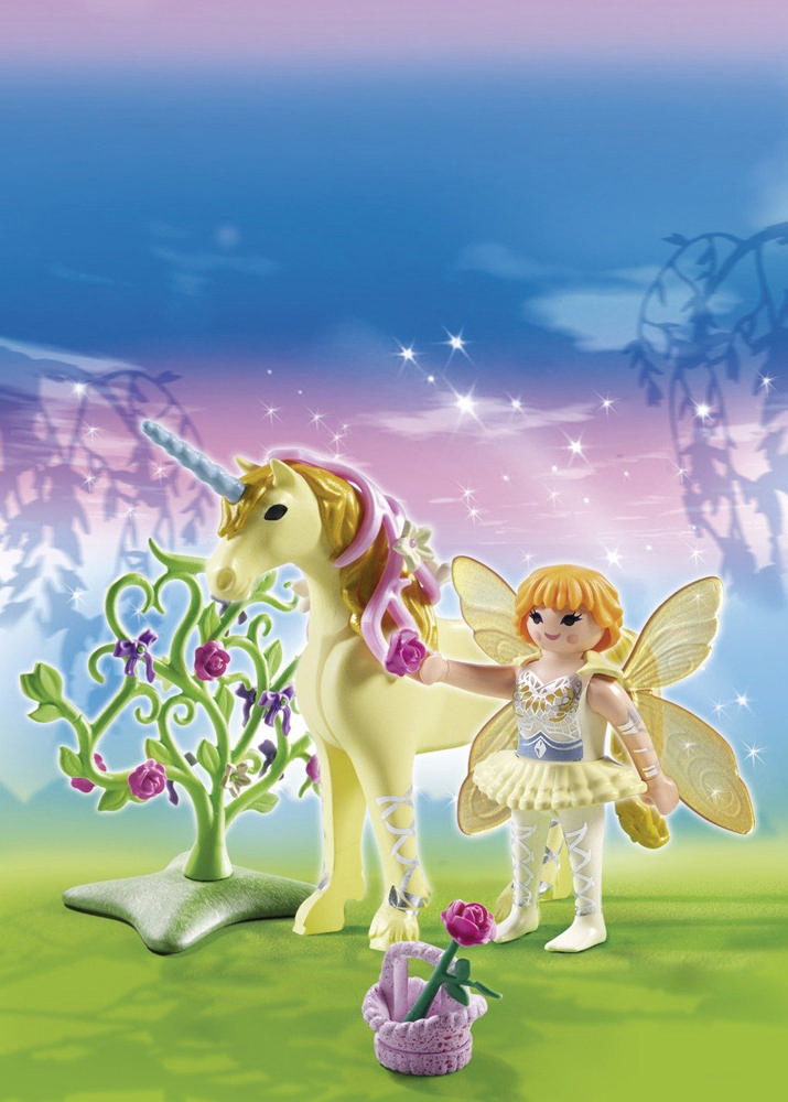 PLAYMOBIL Unicorn ve Çiçek Perisi