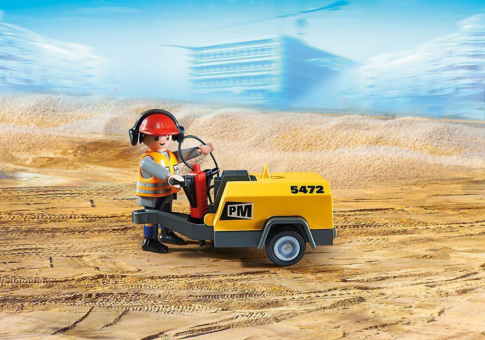 PLAYMOBIL Zemin Kırıcı ve Figür