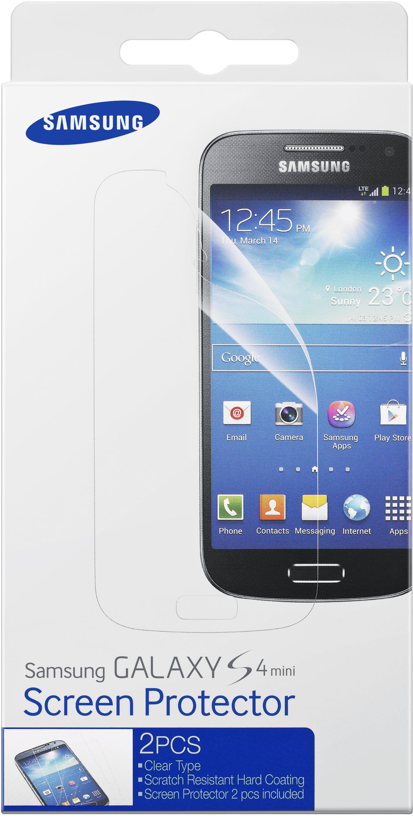 SAMSUNG ET-FI919CTEGWW Schutzfolie (für Samsung Galaxy S4 mini)