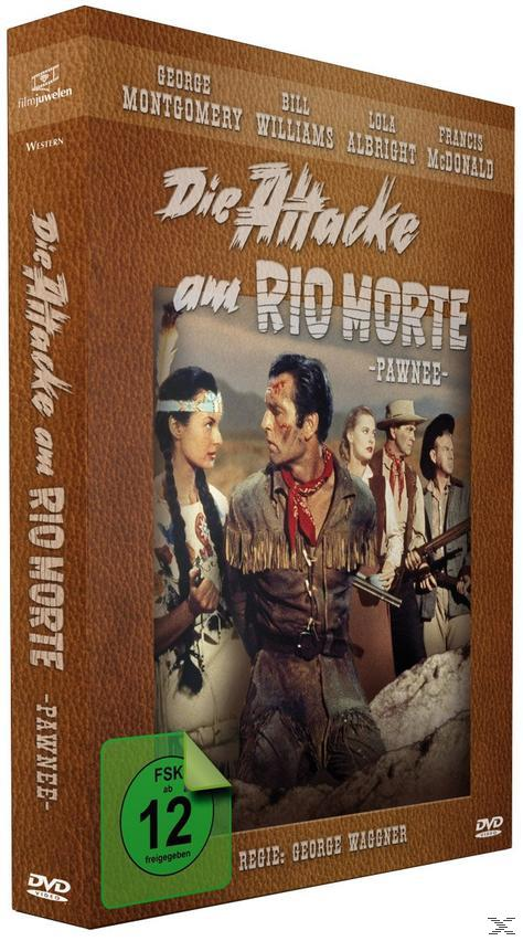 DVD-Cover eines Westernfilms. Zeigt Schauspieler in einer Wüstenlandschaft, mit Filmtitel.