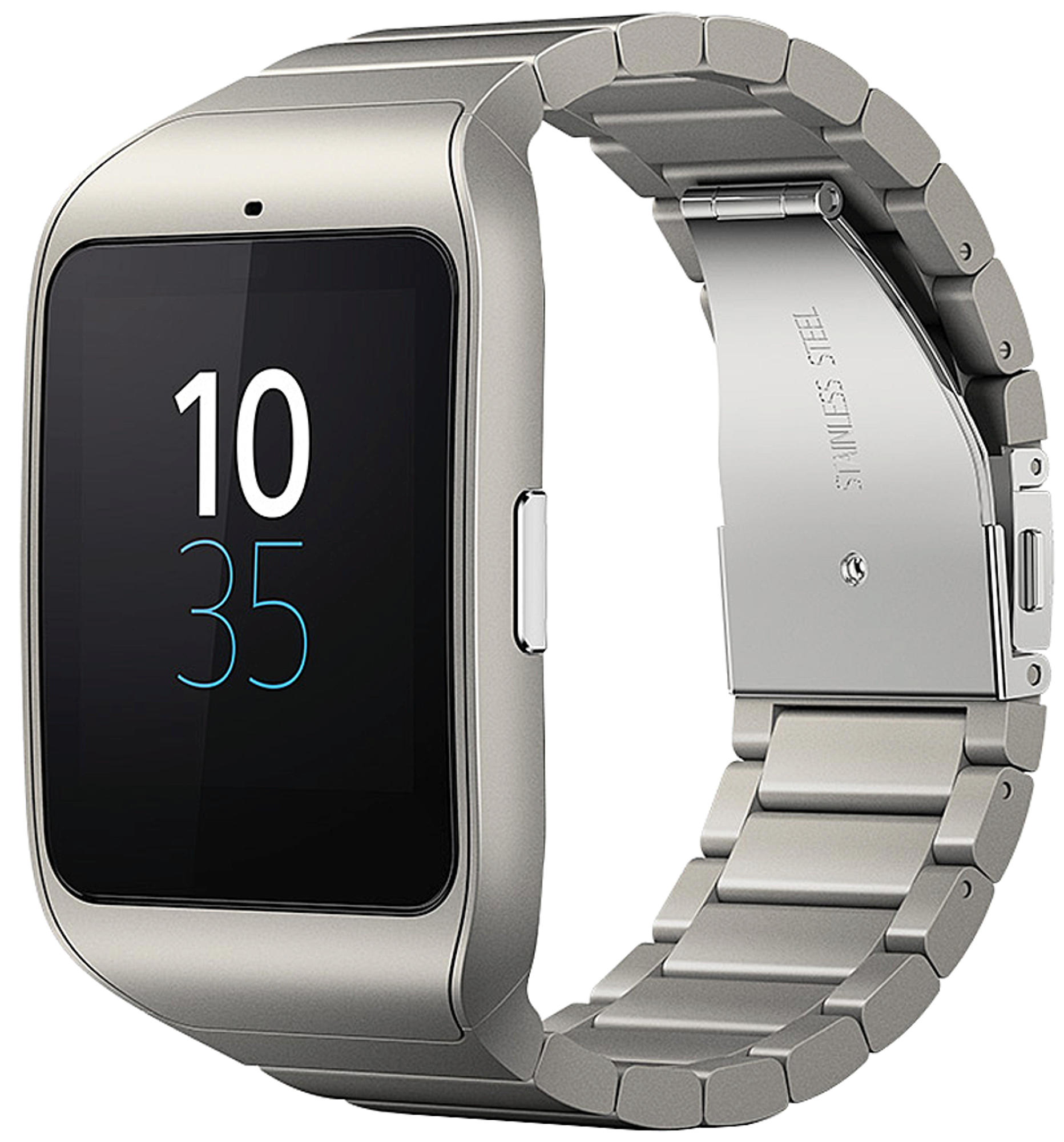 SONY SmartWatch 3 SWR50 Smart Watch Edelstahl Edelstahl, Silber