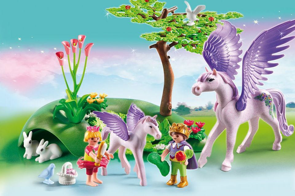PLAYMOBIL Pegasuslar ve Çocuklar