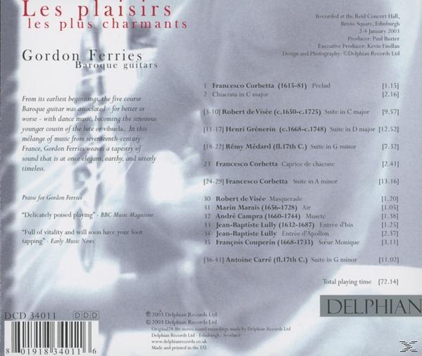 Gordon Ferries - Les Plaisirs Les Plus Charmants  - (CD)