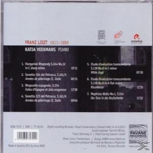 Katia Veekmans - A Touch Of Liszt  - (CD)