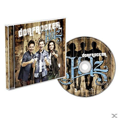 Eine CD-Verpackung mit drei Männern auf dem Cover und die CD mit dem Bandlogo.