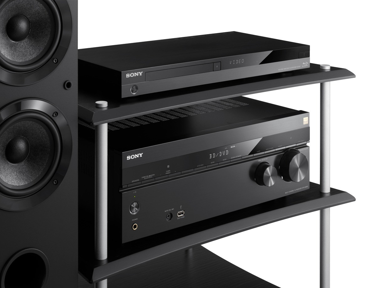SONY STR-DN860 AV-Receiver (7.2 Kanäle, 150 Watt pro Kanal, Schwarz)
