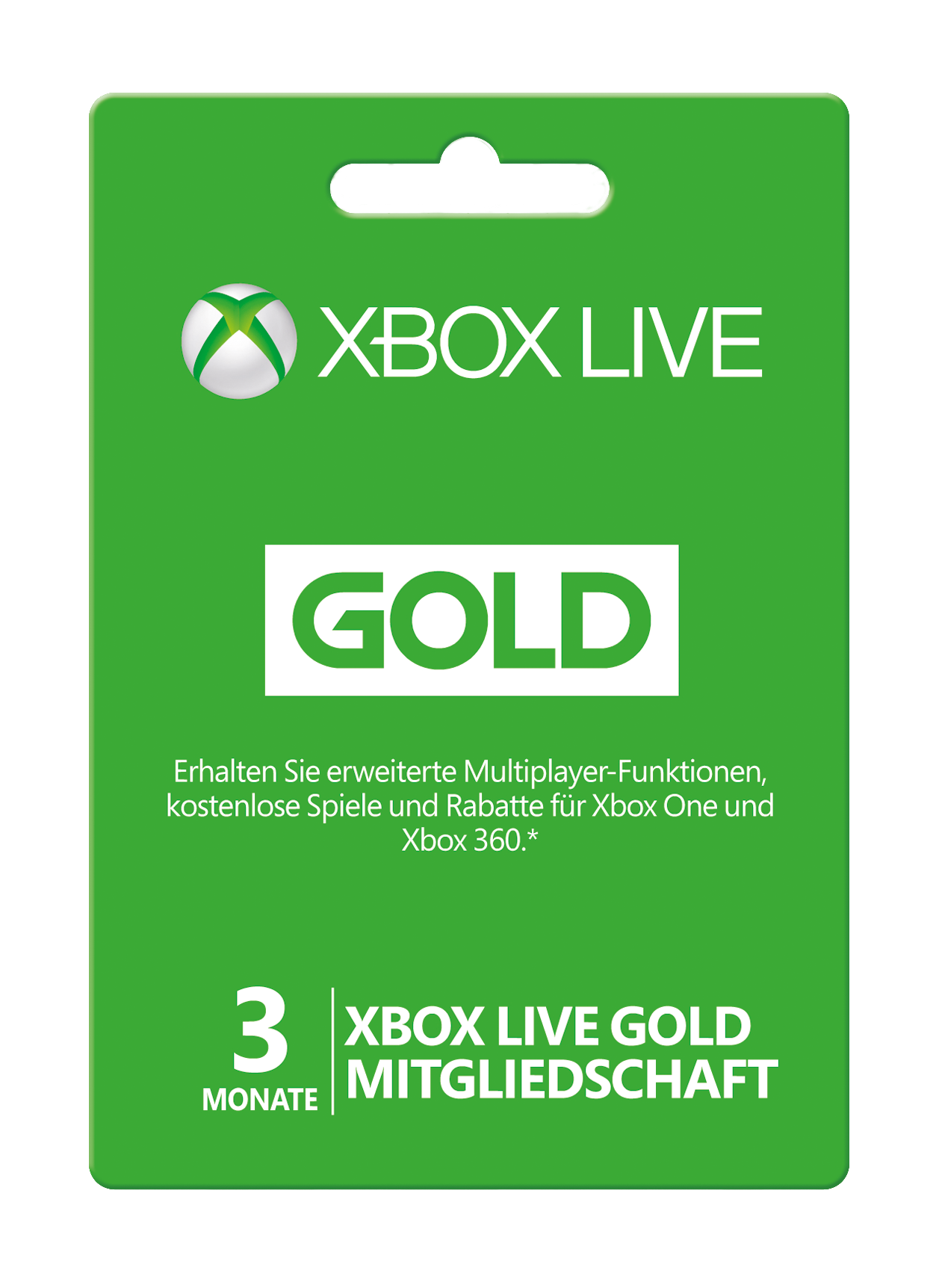 Xbox Live Gold 3 Monate - [Multiplattform]