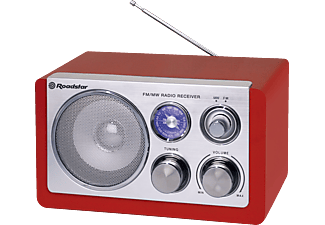 ROADSTAR HRA-1200 RD asztali rádió, piros