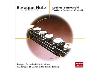 Különböző előadók - Baroque Flute Concertos (CD)