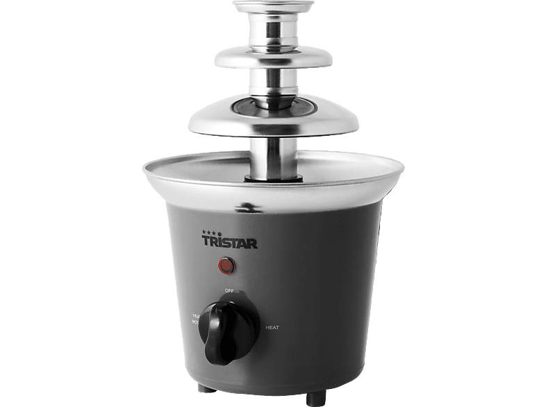 TRISTAR CF-1603 MINI CHOCOLATE FOUNTAIN - Schokoladenfontaine (Grau)