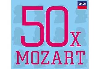 Különböző előadók - 50 x Mozart (CD)