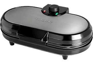 TRISTAR WF-2120 - Waffeleisen (Edelstahl/Schwarz)